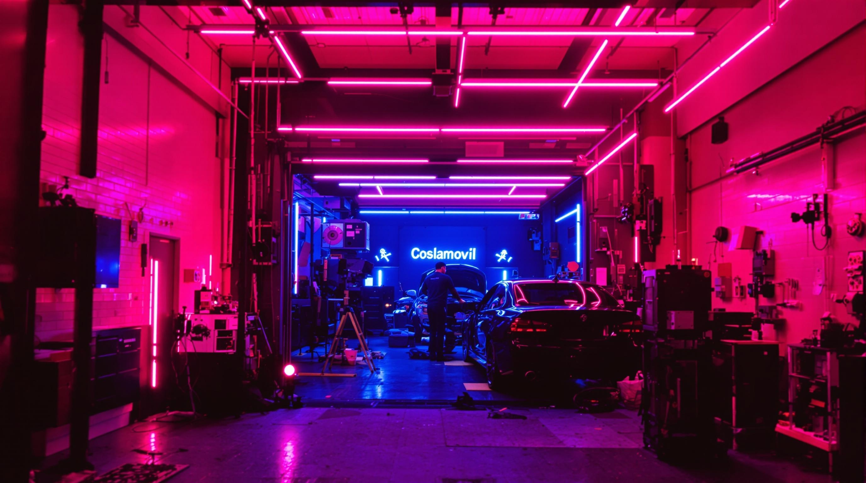 Vehículos en proceso de reparación y mantenimiento